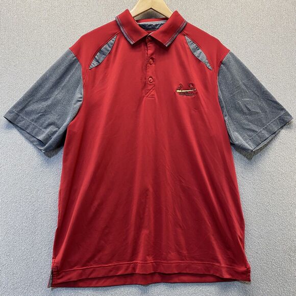 St Louis Cardinals Polo Shirt Cutter & Buck Men's Large Embroidered - Picture 9 of 9